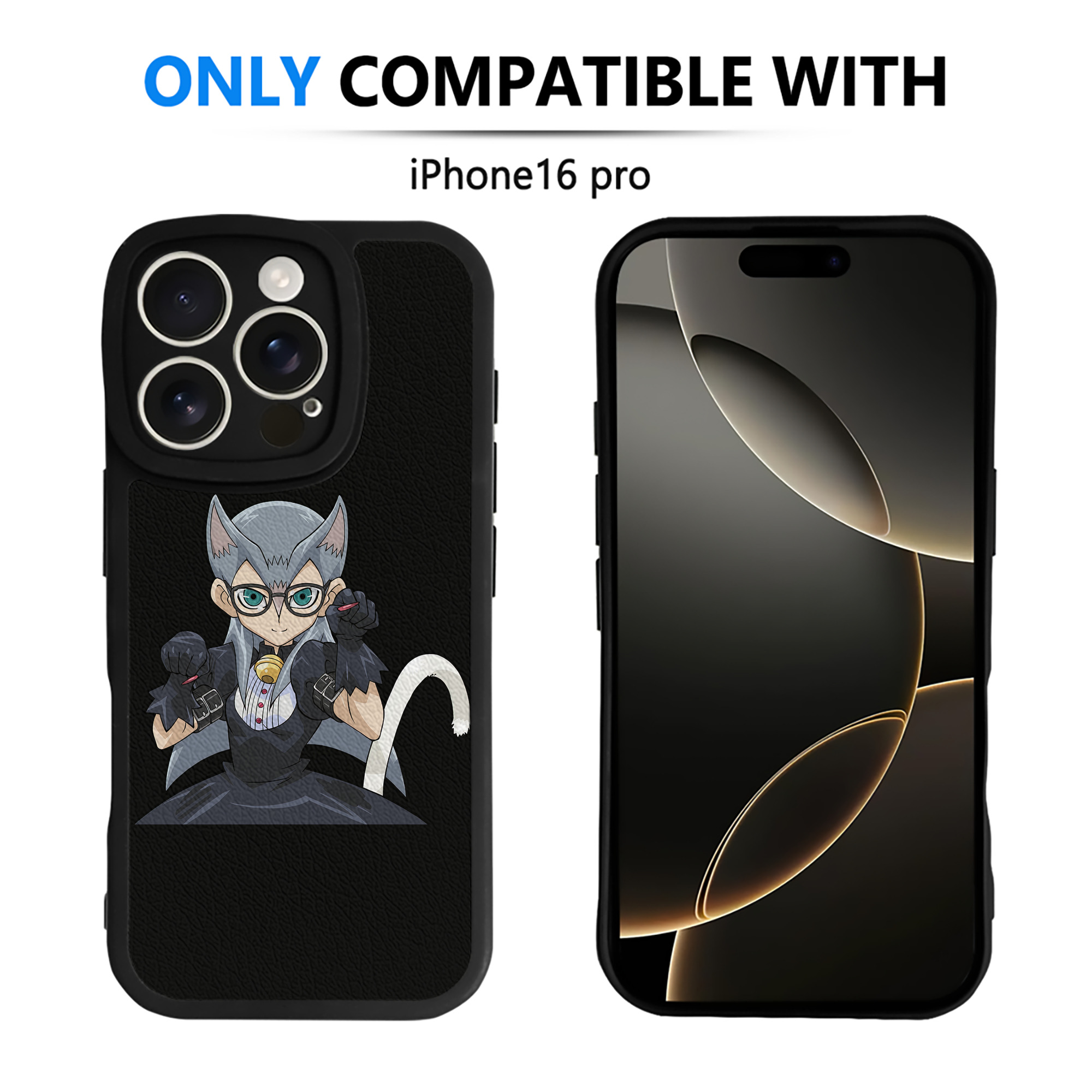 遊☆戯☆王 Yu-Gi-Oh! 【iPhone 16シリーズ対応】シリコンスマホケース（レザー調） 材質：シリコン